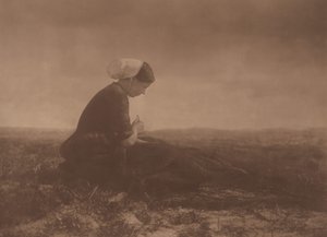 The Net Mender by Alfred Stieglitz