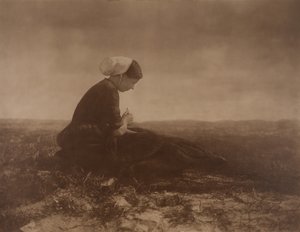 The Net Mender by Alfred Stieglitz
