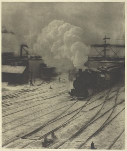 The Railroad Yard, Winter, 1903