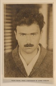 Waldo David Frank by Alfred Stieglitz