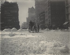 Winter, New York by Alfred Stieglitz