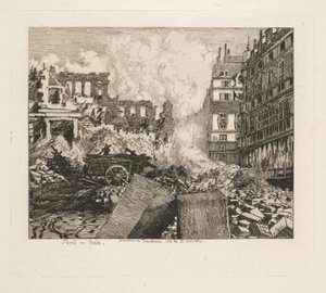 Paris by Train. Demolition of the Vaudeville Theatre: rue du Dix-Decembre