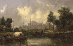 Eton College, Windsor by Alfred Vickers
