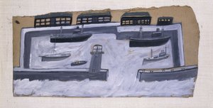 Houses and Ships by Alfred Wallis