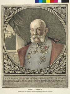 Emperor Franz Joseph I of Austria by Alfred Wesemann