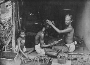 A Ceylon Shave, c1890, 1910