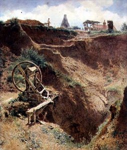 The Gravel Pit, Kings Cross by Alfred William Hunt