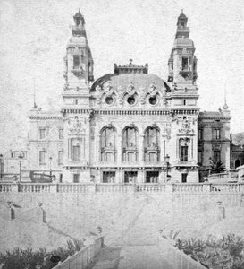 The casino at Monte Carlo, Monaco by Alfredo Noack