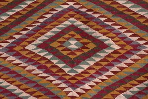 Carpet from the Mzab valley (detail) by Algerian School