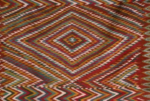 Carpet from the Mzab valley, detail by Algerian School