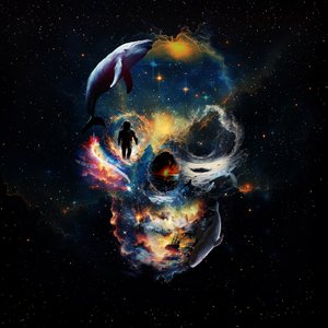 Space Whale Skull by Ali Gulec