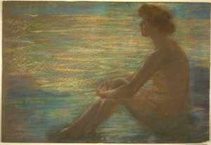 Nude against Sea by Alice Pike Barney