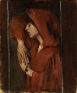 Woman with Red Hood, late 19th-early 20th century