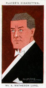 Matheson Lang, Canadian Actor-Manager and Dramatist