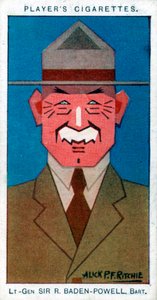 Robert Baden-Powell, 1st Baron Baden-Powell by Alick P. F. Ritchie