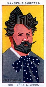 Sir Henry Joseph Wood, British Conductor, 1926 by Alick P. F. Ritchie