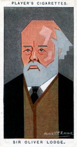 Sir Oliver Lodge, British physicist by Alick P. F. Ritchie