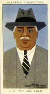 Aga Khan III by Alick Penrose Forbes Ritchie