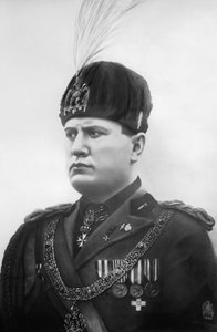 Benito Mussolini by Fratelli Alinari
