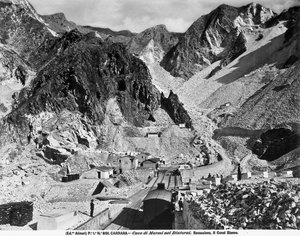 Ravaccione quarries near Carrara
