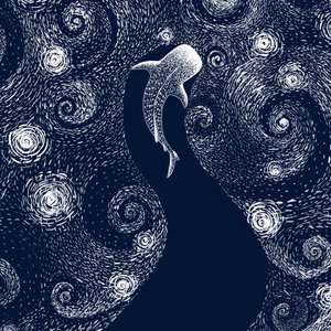 Whale Shark Starry Ocean by Alirıza ÇAKIR