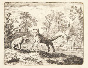 Renard Pays for His Crimes by Allaert van Everdingen