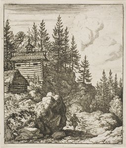 The Chapel by Allaert van Everdingen