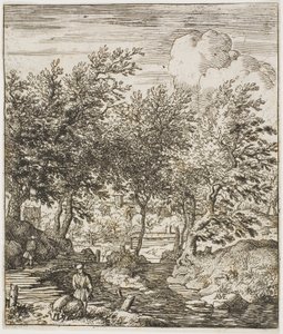 The Swineherd by Allaert van Everdingen