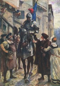A Messenger from Flodden bringing the Bad News to Edinburgh