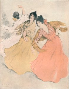 Spanish Dancers, c. 1875-1903 by Allan Osterlind
