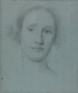 Head of a Young Woman by Allan Ramsay