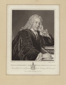 Nicholas Hardinge by Allan Ramsay