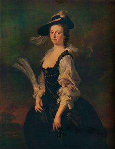 Portrait of Jane Hale, Mrs. Madan by Allan Ramsay