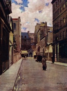 A Street in Old Paris, St Germain by Allan Stewart