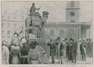 The Gordon Statue for Khartoum, Temporarily Erected in St Martin