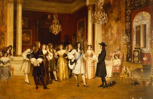 William Penn Receiving the Charter of Pennsylvania from Charles II