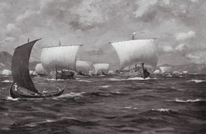 Xerxes Whipping the Hellespont by Allan Stewart