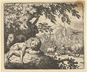Renard Continues with His Lies, 1650-75 by Allart van Everdingen