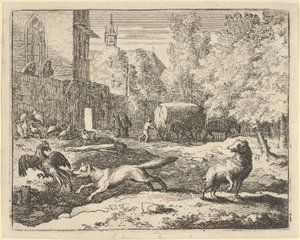 Renard Wants to Find a Rooster, 1650-75