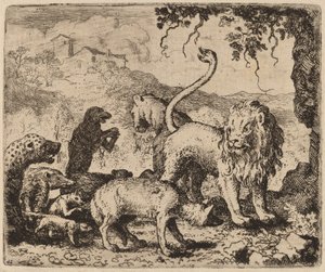 Reynard Accused by Allart van Everdingen