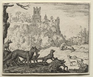Reynard the Fox: Reynard and the Badger Depart for Court