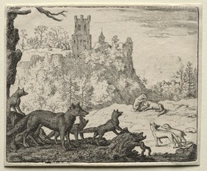 Reynard the Fox: Reynard and the Badger Depart for Court