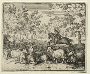Reynard the Fox: The Chase of the Stag by Allart van Everdingen