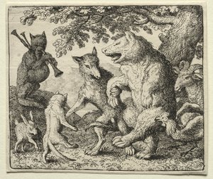 Reynard the Fox: The Wolf and the Bear Celebrate Their Freedom
