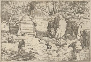 The Carpenter by Allart van Everdingen