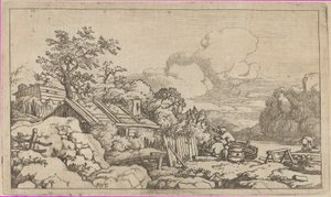The Hut of the Carpenter by Allart van Everdingen