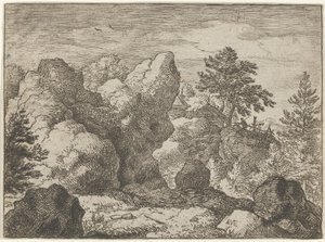The Pointed Rock, 17th century by Allart van Everdingen