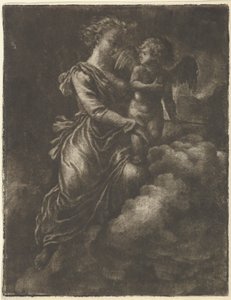 Venus and Cupid by Allart van Everdingen