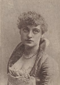 Charlotte Tittell, from the Actresses series N67 promoting Virginia Brights Cigarettes, ca. 1888 by Allen and Ginter