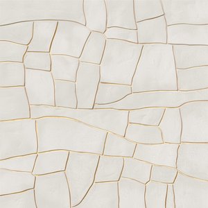 Organic White Gold Pattern